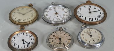 COLLECTION OF POCKET WATCHES AND SPARES