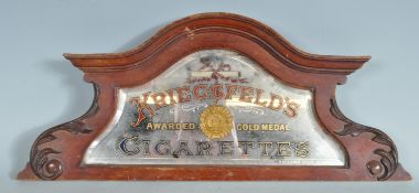 VINTAGE 20TH CENTURY POINT OF SALE CIGARETTES ADVERTISING SIGN