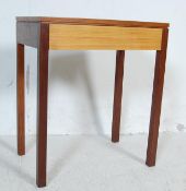 BELIEVED ALFRED COX TEAK WOOD CONSOLE TABLE