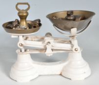SET OF EARLY 20TH CENTURY LIBRASCO BALANCE SCALES