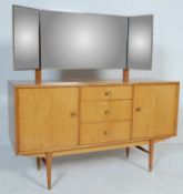 RETRO VINTAGE TEAK VENEER DRESSING TABLE