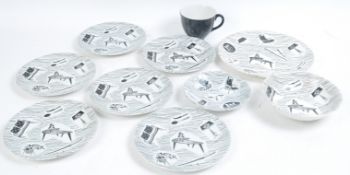 GROUP OF VINTAGE RETRO RDIGWAY HOMEMAKER POTTERY