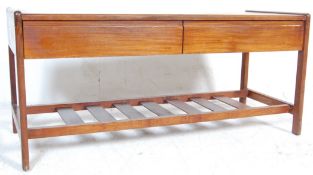 RETRO VINTAGE TEAK WOOD HALL TABLE