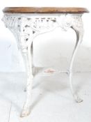 CAST IRON CIRCULAR GARDEN TABLE