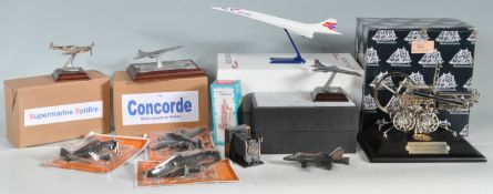 COLLECTION OF DIECAST MODELS OF PLANES