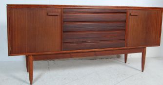 MID 20TH CENTURY TEAK WOOD DANISH INSPIRED SIDEBOARD CREDENZA