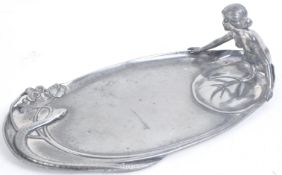 ART NOUVEAU WMF BRITANNIA CARD TRAY