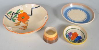 COLLECTION OF EARLY 20TH CENTURY CLARICE CLIFF CERAMICS