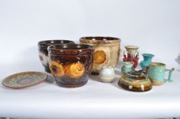 COLLECTION OF RETRO VINTAGE 1960S STUDIO ART POTTERY
