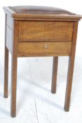 CIRCA 1950’S OAK SEWING BOX