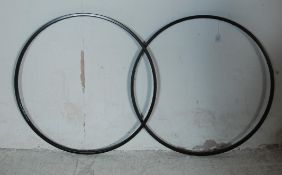 VINTAGE BICYCLES AND SPARES - PAIR OF VINTAGE WOLBER BIKE WHEEL RIMS.