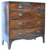ANTIQUE 19TH CENTURY YEW & MAHOGANY BUREAU BOOKCASE