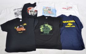 ESTATE OF DAVE PROWSE - COLLECTION OF T-SHIRTS