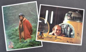 ESTATE OF DAVE PROWSE – STAR WARS OFFICIAL PIX CELEBRATION III SIGNED PHOTOS