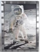 ESTATE OF DAVE PROWSE - APOLLO 11 LENTICULAR FRAMED PHOTO