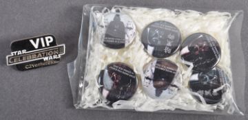 ESTATE OF DAVE PROWSE - CELEBRATION II VIP BADGE & OTHERS