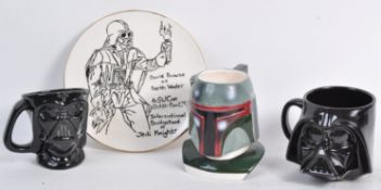 ESTATE OF DAVE PROWSE - STAR WARS - COLLECTION OF CERAMICS