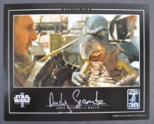 ESTATE OF DAVE PROWSE - STAR WARS - ANDY SECOMBE SIGNED PHOTO