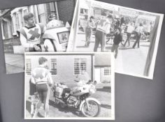ESTATE OF DAVE PROWSE - GREEN CROSS CODE MAN - LARGE PUBLICITY PHOTOS