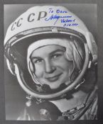 ESTATE OF DAVE PROWSE - VALENTINA TERESHKOVA SIGNED PHOTOGRAPH