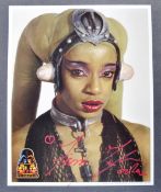 ESTATE OF DAVE PROWSE – STAR WARS CELEBRATION III SIGNED PHOTO