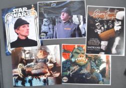 ESTATE OF DAVE PROWSE - STAR WARS - ASSORTED AUTOGRAPHS