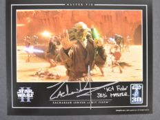 ESTATE OF DAVE PROWSE - SEETWO OFFICIAL PIX SIGNED 8X10