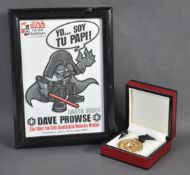 ESTATE OF DAVE PROWSE - STAR WARS - MEXICAN FAN CLUB AWARDS