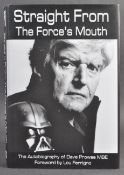 ESTATE OF DAVE PROWSE - MR PROWSE'S AUTOBIOGRAPHY SIGNED