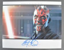 ESTATE OF DAVE PROWSE - SEETWO OFFICIAL PIX SIGNED 11X14