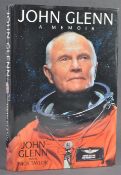 ESTATE OF DAVE PROWSE - NASA ASTRONAUTS TRIPLE SIGNED BOOK