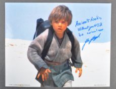 ESTATE OF DAVE PROWSE - JAKE LLOYD (ANAKIN) UNIQUELY SIGNED PHOTO