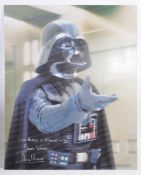 ESTATE OF DAVE PROWSE - STAR WARS - LARGE SIGNED LENTICULAR POSTER