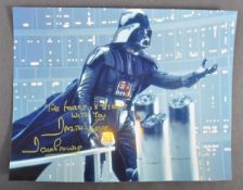 ESTATE OF DAVE PROWSE - AUTOGRAPHED 8X10