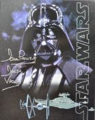ESTATE OF DAVE PROWSE - LARGE STAR WARS 14X11