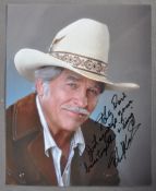 ESTATE OF DAVE PROWSE - HOWARD KEEL - SIGNED DEDICATED PHOTO