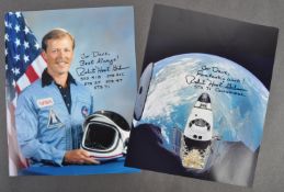 ESTATE OF DAVE PROWSE - ROBERT L. GIBSON ASTRONAUT AUTOGRAPHS