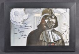 ESTATE OF DAVE PROWSE - RYE BY POST LIMITED EDITION SIGNED PRINT