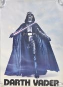 ESTATE OF DAVE PROWSE - STAR WARS - POSTER DISPLAYED IN STAR GYM