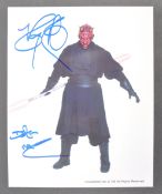 ESTATE OF DAVE PROWSE - STAR WARS - RAY PARK SIGNED PHOTO