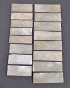 COLLECTION OF CHINESE ANTIQUE MOTHER OF PEARL GAMING TOKENS