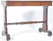 ANTIQUE 19TH CENTURY MAHOGANY WRITING TABLE