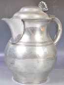 19TH CENTURY PEWTER 1/2 GALLON PUBLIC HOUSE JUG
