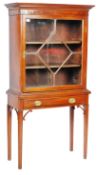 ANTIQUE 18TH / 19TH CENTURY GEORGIAN MAHOGANY VITRINE CABINET