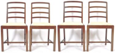 HEALS OF LONDON ORIGINAL SET OF DINING CHAIRS