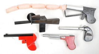 MAGIC TRICKS - COLLECTION OF X5 WOODEN NOVELTY GUNS