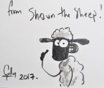 AARDMAN ANIMATIONS - SHAUN THE SHEEP - ORIGINAL ARTWORK