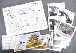 AARDMAN ANIMATIONS - PRODUCTION USED WALLACE & GROMIT STORYBOARDS