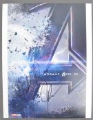 AVENGERS ENDGAME (2019) - DUAL AUTOGRAPHED 11X14