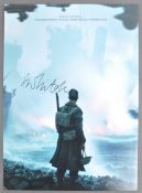 DUNKIRK (2017) - FIONN WHITEHEAD - AUTOGRAPHED 16X12